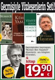 Gecmişiyle Yüzleşenlerin Seti  (4 Kitap Birarada)  Türk Kitabevi Yeni Kampanyası