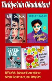 Türkiye'nin Okudukları Seti(3 Kitap + 1 Hediye)Elif Şafak'ın En Yeni Kitabı bu Sette!