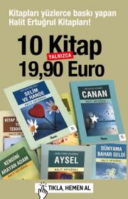 10 Kitap 19,90 Euro - (Aysel, Canan, Kendini Arayan Adam Kitapları bu sette)